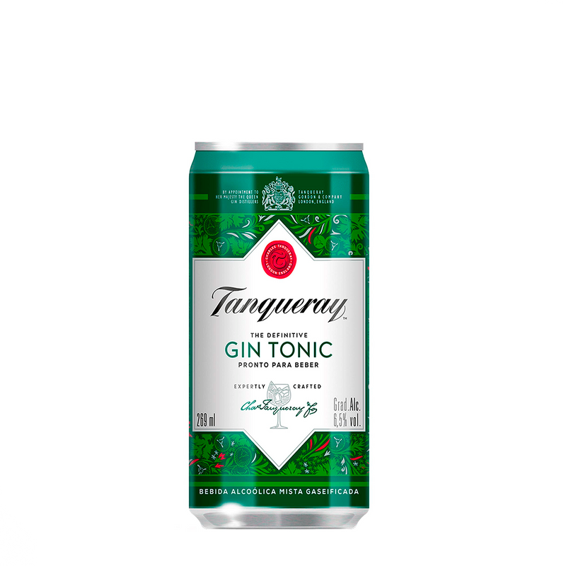 Gin Tonic Tanqueray London Dry Lata 269ml