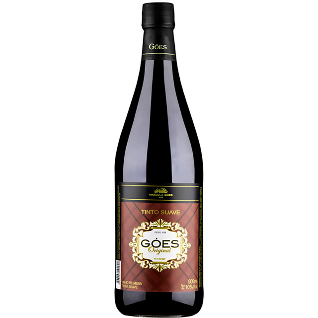 Vinho Tinto de Mesa Góes Original Suave - 900ml