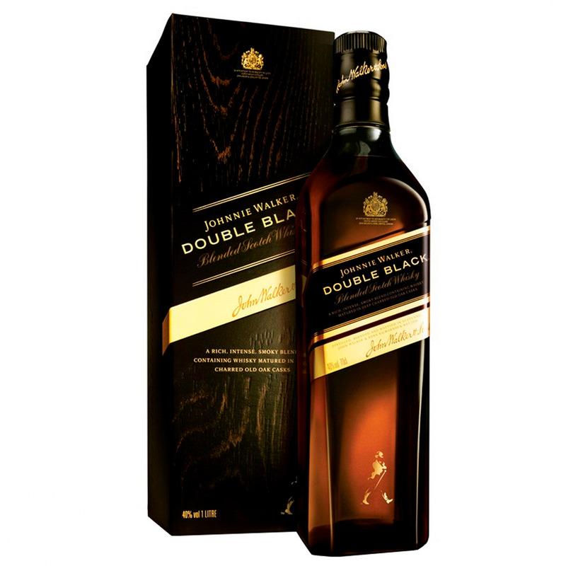 Whisky JOHNNIE WALKER ® DOUBLE BLACK LABEL™ 1L Ed. Limitada