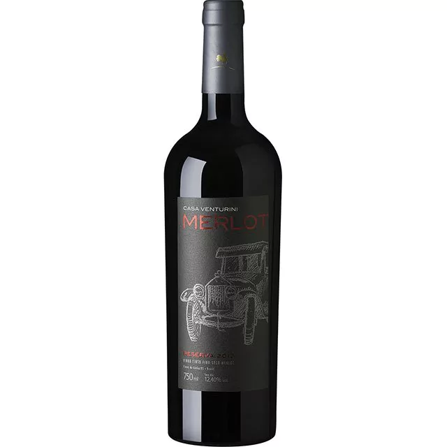 Vinho Tinto Casa Venturini Merlot 2019 - 750ml