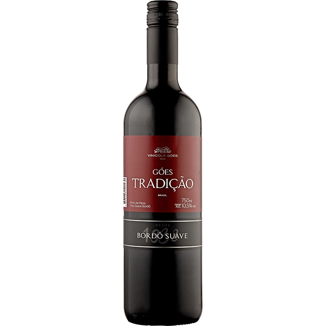 Vinho Tinto de Mesa Góes Tradição Bordô Suave - 750ml