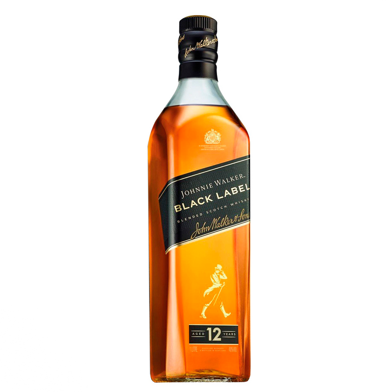 Whisky Johnnie Walker Black Label 12 Anos 1 L